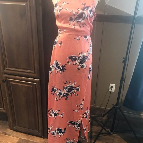 Charlotte Russe Halter Maxi Dress Small - Picture 8 of 11